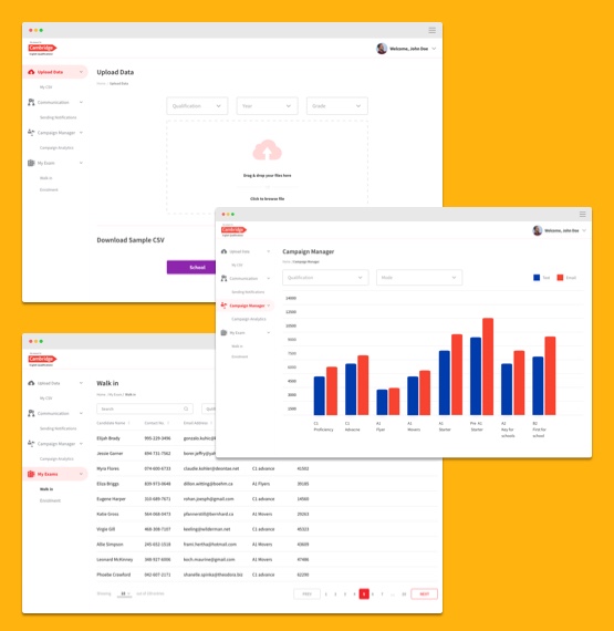 Campaign manager details of CRM system