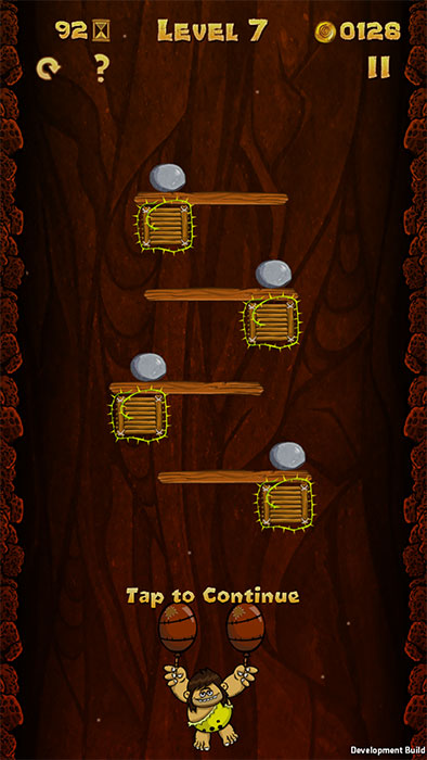 level 7 in a mobile puzzle game