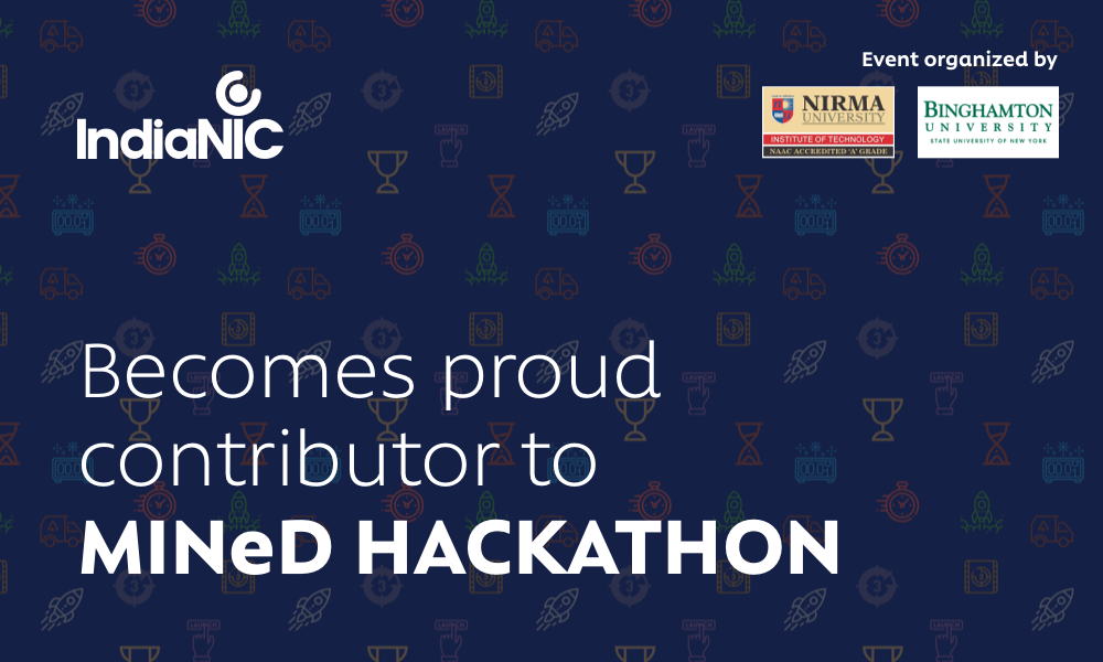 IndiaNIC Leadership Team Contributes & Shines in Global Hackathon 2021